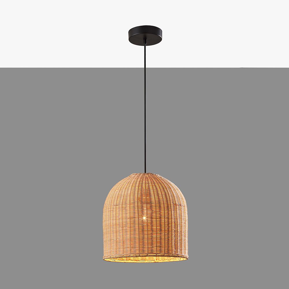 Silvia Rattan Pendant (12&quot;)
