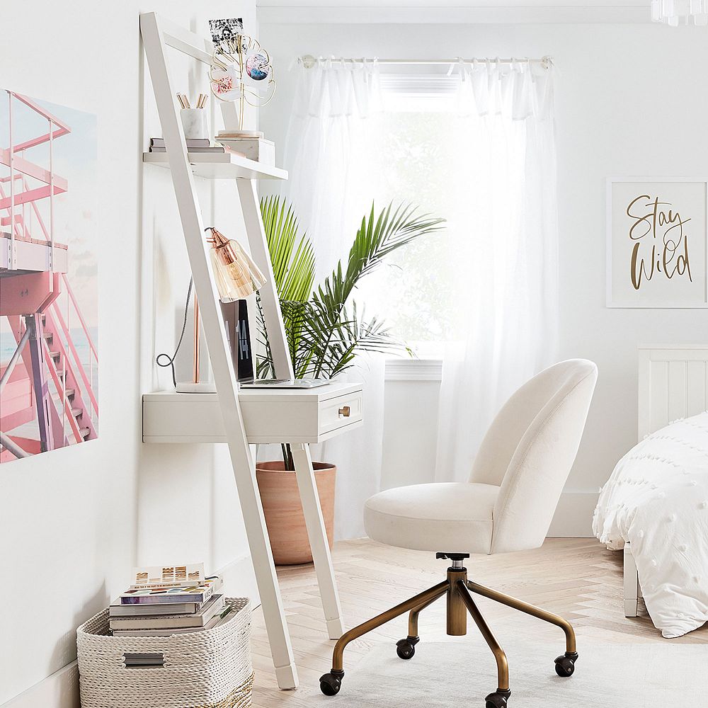 Beadboard Leaning Wall Desk (29.5&quot;)