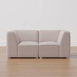 Riley Lounge Loveseat Set (63")