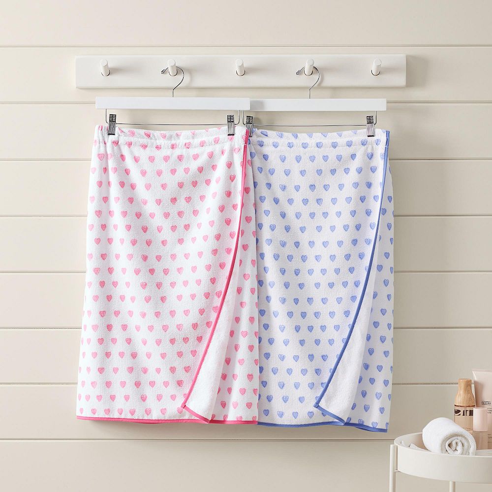Roller Rabbit Hearts Bath Wrap