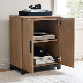 Kearny 2-Door Cabinet Bookcase (24.5&quot;)