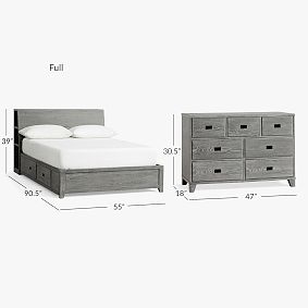 Findley Storage Bed &amp; 7-Drawer Dresser Set