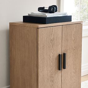 Kearny 2-Door Cabinet Bookcase (24.5&quot;)