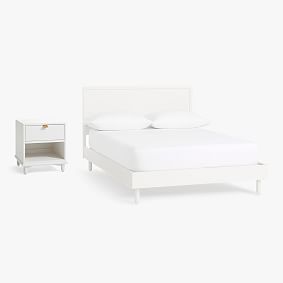 Nash Platform Bed &amp; Nightstand Set