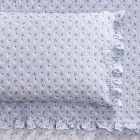 Hello Kitty® Chambray Stripe Organic Sheet Set