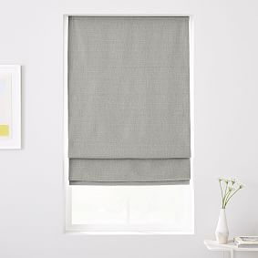 Custom Size Classic Woven Cordless Roman Shade
