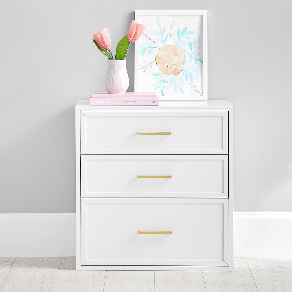 Open Box:  Blaire 3-Drawer Storage Cabinet