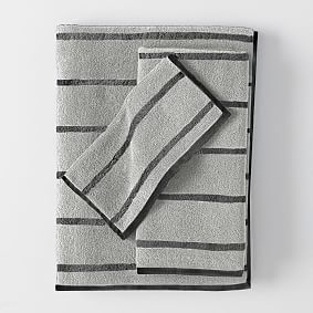 Quick-Dry Organic Striped Towels
