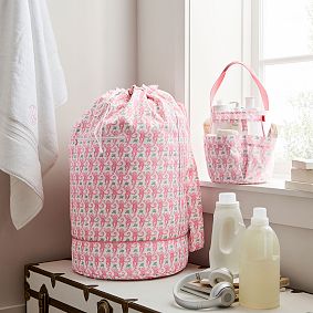 Roller Rabbit Monkey Laundry Bag