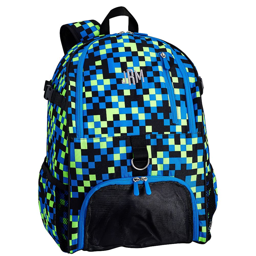 Gear-Up Neon Pixel Backpack