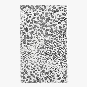 Glam Cheetah Washable Rug, 3X5