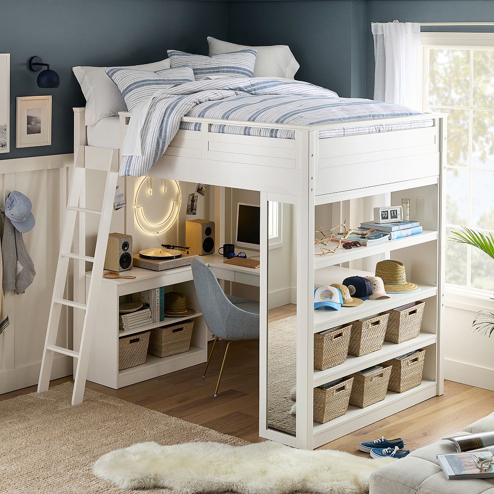 Sleep &amp; Study&#174; Loft Bed with Mirror