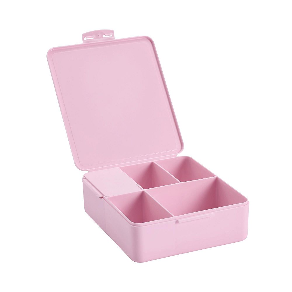 No Kid Hungry&#174; Light Pink Square Bento Box