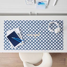 Personalized Hard Acrylic Roller Rabbit Desk Mat (36&quot;x18&quot;)