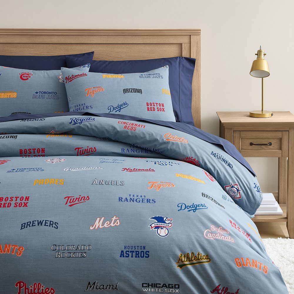 <i>MLB&#8482;</i> All Teams Duvet Cover
