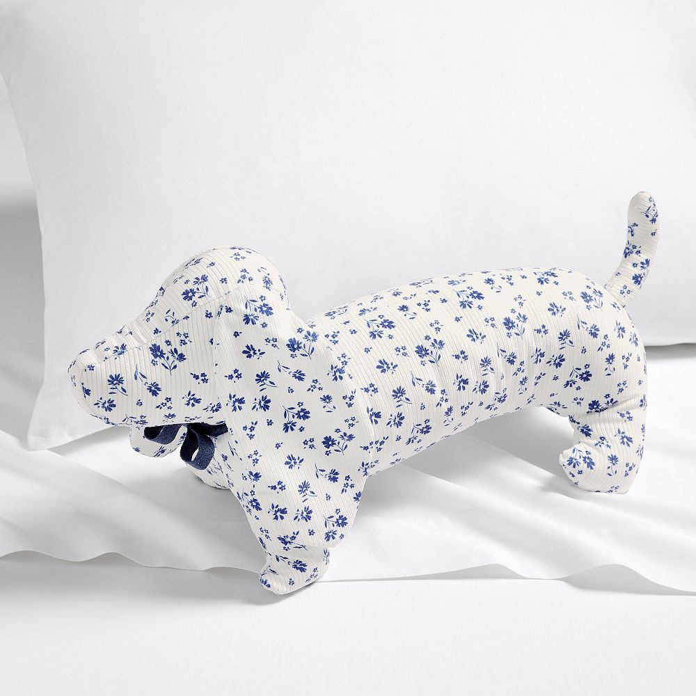 Floral Pup Pillow