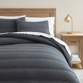 Seed Stitch Cloud Jersey Comforter
