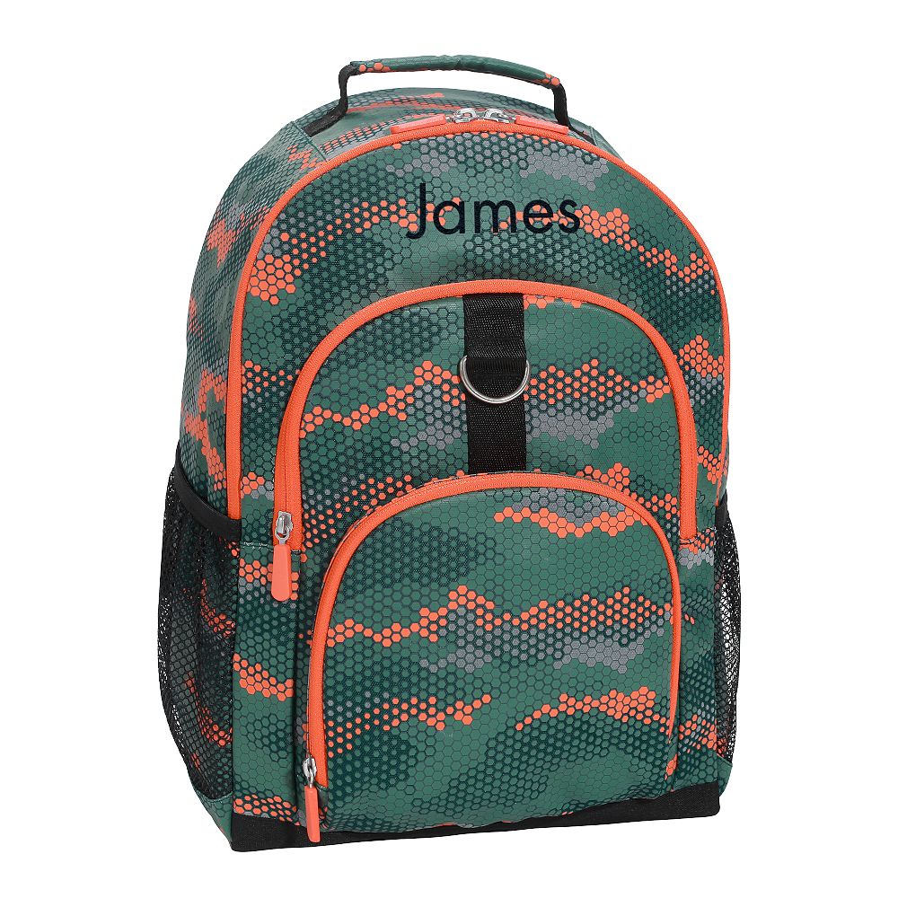 Gear-Up Reflective Hexagon Camo Backpack