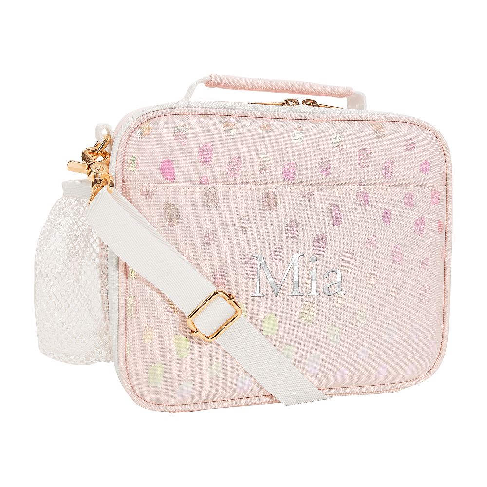 Gear-Up Iridescent Blush Brushstroke Lunch Box