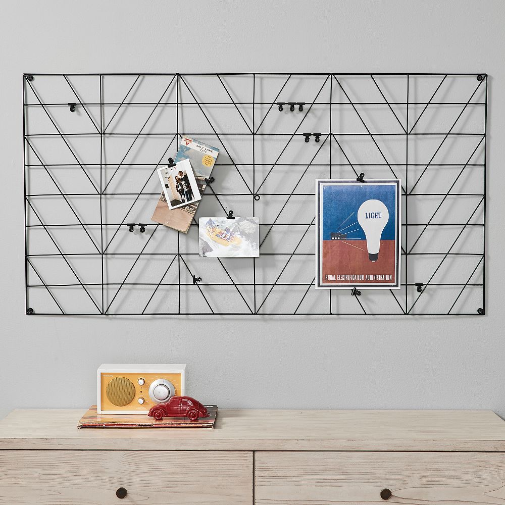 Oversized Metal Chevron Photo Holders