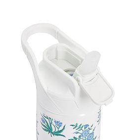 Roller Rabbit Blue Floral Colby Water Bottle