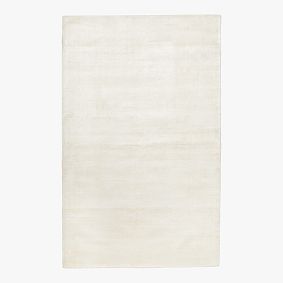Open Box:  Solid Viscose Rug - Ivory