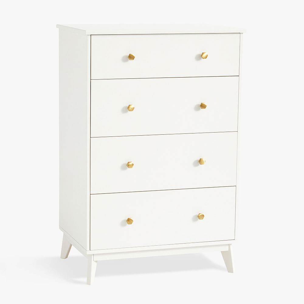 Open Box: Keaton Chest of Drawers, 4-Drawer (31.5"W x 21"D) - Simply White