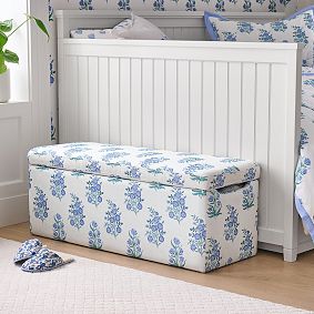 Roller Rabbit Storage Bench (42.5&quot;)