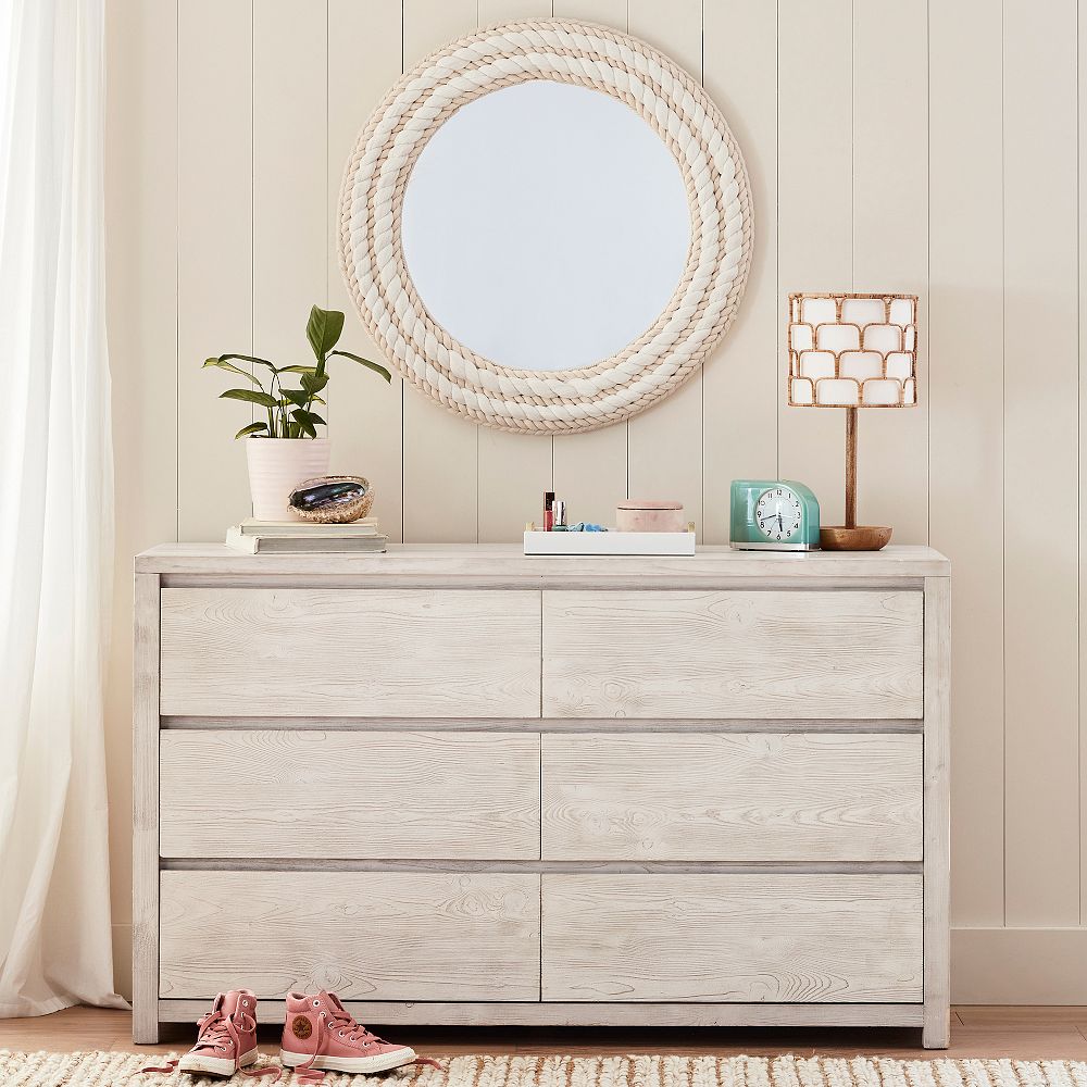 Costa 6-Drawer Wide Dresser (56w x 19d&quot;)