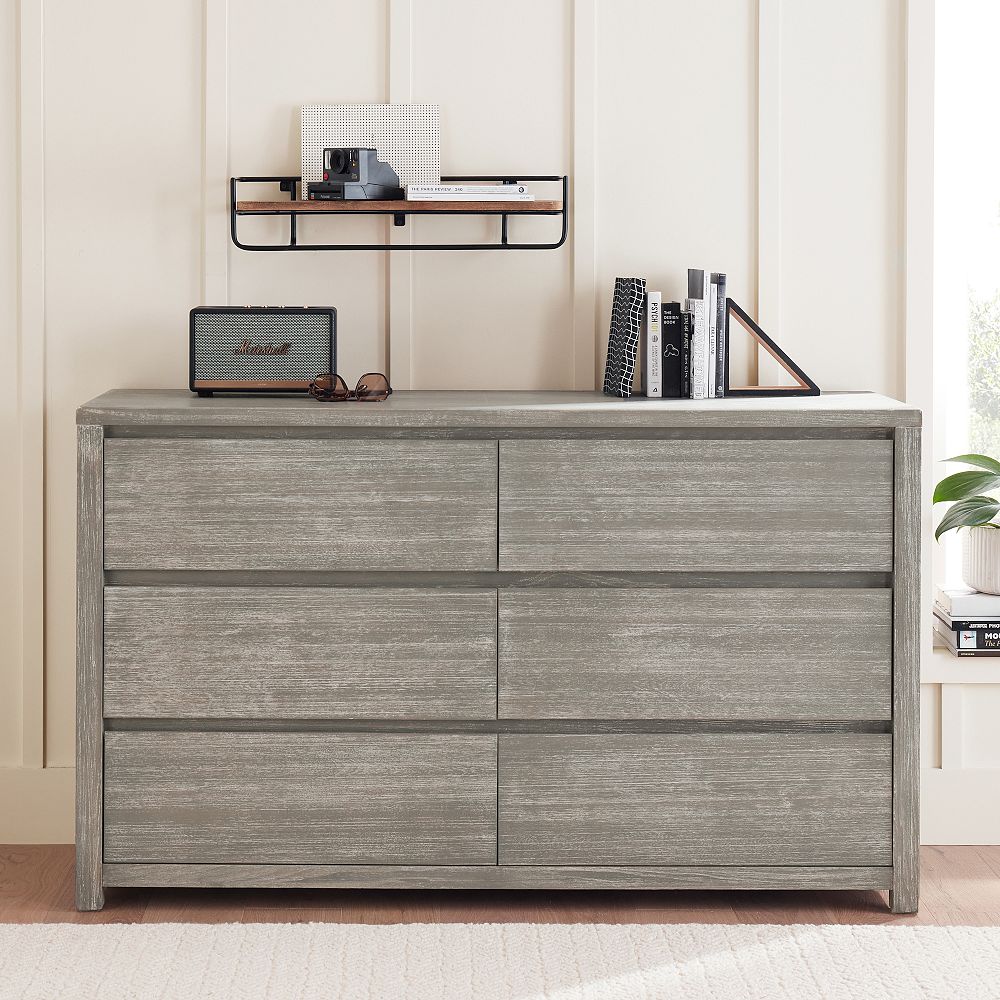Costa 6-Drawer Wide Dresser (56w x 19d&quot;)