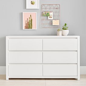 Costa 6-Drawer Wide Dresser (56w x 19d&quot;)