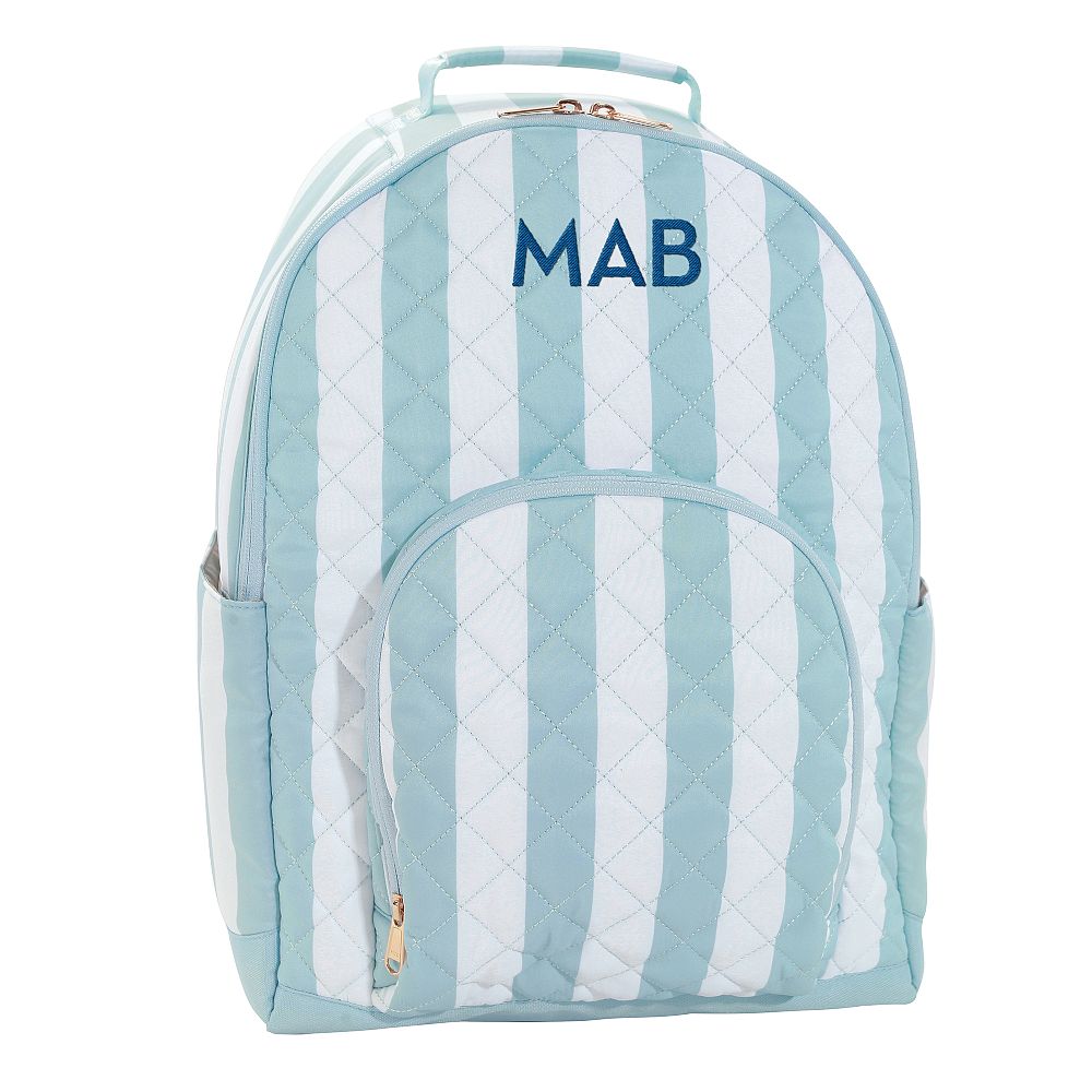 Gear-Up Quilted Cabana Stripe Backpack, Large