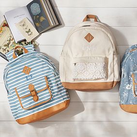 Northfield Light Blue Stripe Backpack