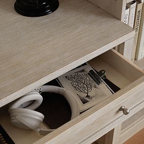 Stack Me Up Writing Desk &amp; Bookcase with Cubbies and Drawers Set (100&quot;)