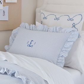Ruffle Stripe Duvet Cover