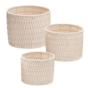 Cozy Weave Basket, Set of 3