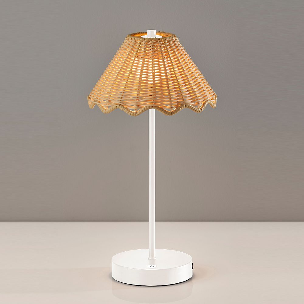 Stevie Cordless Table Lamp with USB (15&quot;)