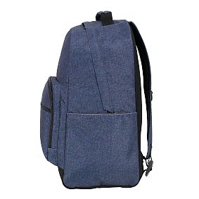 Gear-Up Heathered Navy Backpack &amp; Water Bottle Bundle