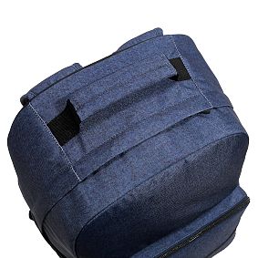 Gear-Up Heathered Navy Backpack &amp; Water Bottle Bundle