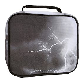 Gear-Up Storm Black &amp; White Lunch Box