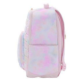Gear-Up Marshmallow Rainbow Backpack &amp; Cold Pack Lunch Box Bundle