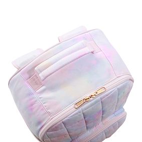Gear-Up Marshmallow Rainbow Backpack &amp; Cold Pack Lunch Box Bundle