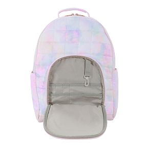 Gear-Up Marshmallow Rainbow Backpack &amp; Cold Pack Lunch Box Bundle