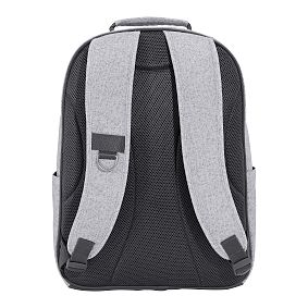 Gear-Up Heathered Gray Backpack &amp; Cold Pack Lunch Box Bundle