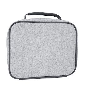 Heathered Gray Cold Pack Lunch Box