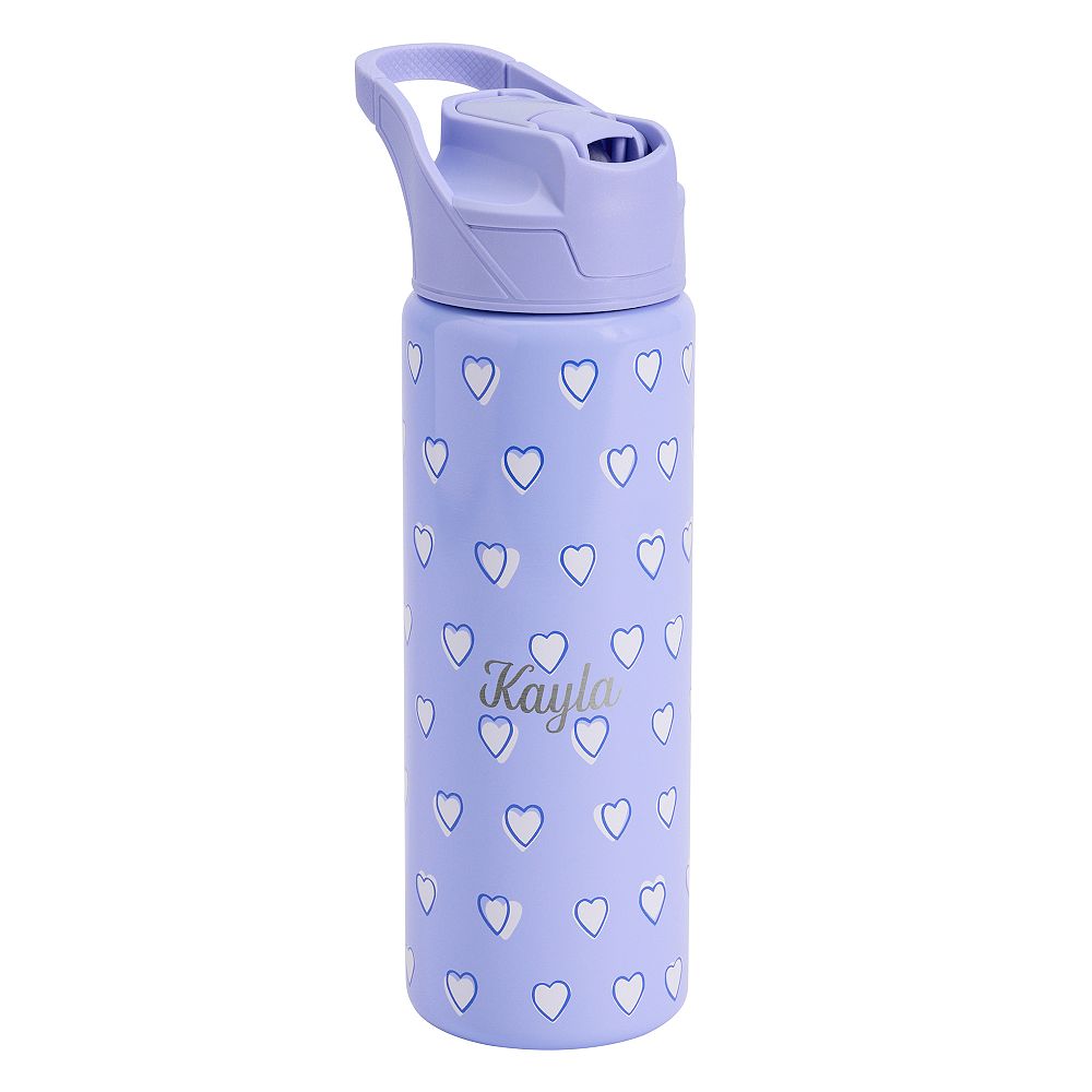 Colby Roller Rabbit Hearts Water Bottle