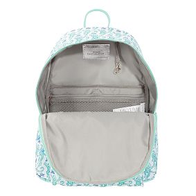 Colby Roller Rabbit Teal Monkey Backpack &amp; Cold Pack Lunch Box Bundle