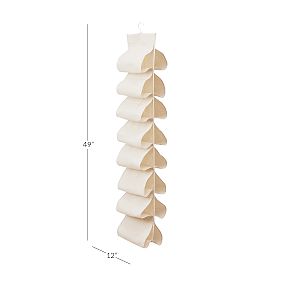 Hanging Closet Side Sling Shoe Storage