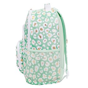 Gear-Up Aqua Gold Metallic Leopard  Backpack