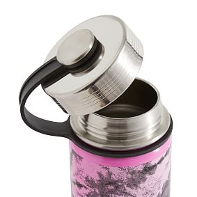 Santa Cruz Tie Dye Water Pink/Black Slim Bottle 